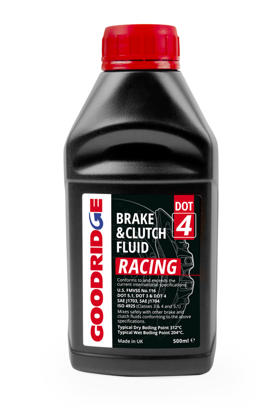 Goodridge 500ML Racing Dot 4 Brake Fluid - Single - Blais Performance Parts