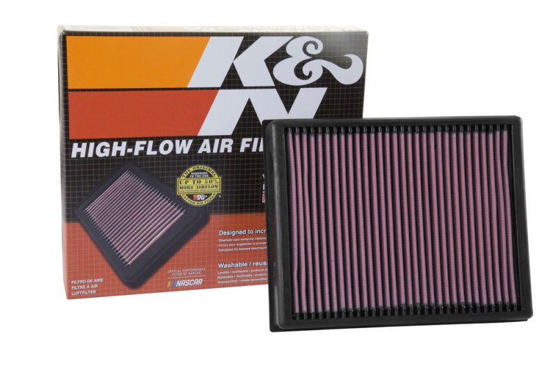 K&N 16-17 Ford Ranger 2.2L/3.2L DSL Drop In Air Filter - Blais Performance Parts