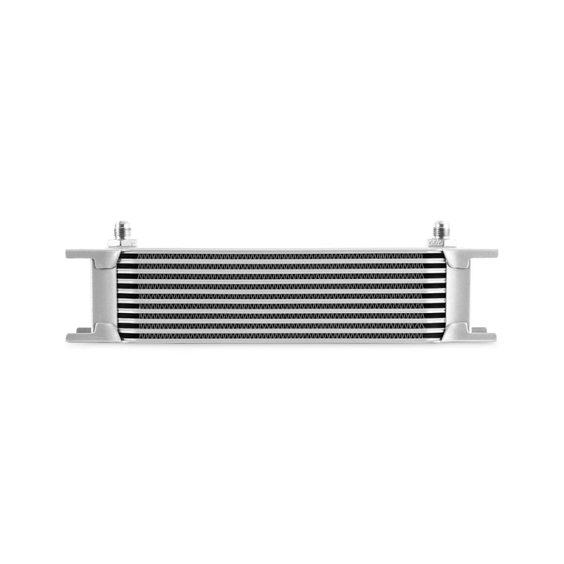 Mishimoto Universal -6AN 10 Row Oil Cooler - Silver - Blais Performance Parts