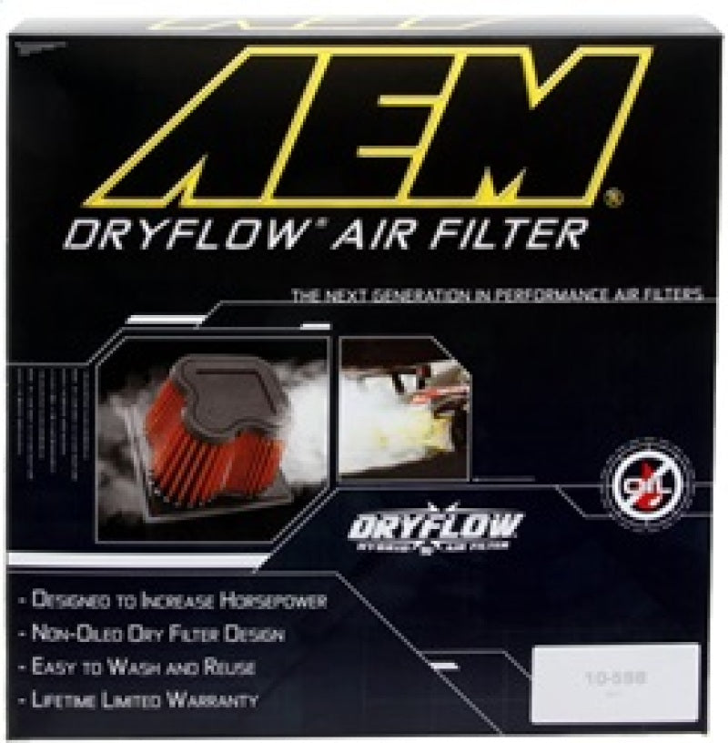 AEM 10 Dodge Ram 2500/3500 6.7L L6 DSL 11in L x 9.75in W x 6.5in H Replacement DryFlow Air Filter - Blais Performance Parts