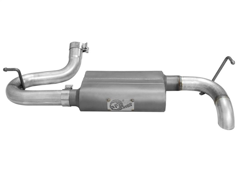 aFe Scorpion Exhaust System Axle Back Aluminized Hi-Tuck 07-17 Jeep Wrangler JK V6 3.6/3.8L - Blais Performance Parts