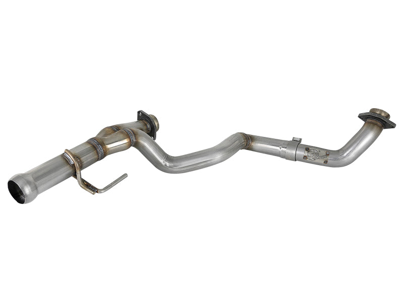 aFe POWER Twisted Steel Y-Pipe 2-1/4in 409 SS Exhaust System 2018 Jeep Wrangler (JL) V6-3.6L - Blais Performance Parts