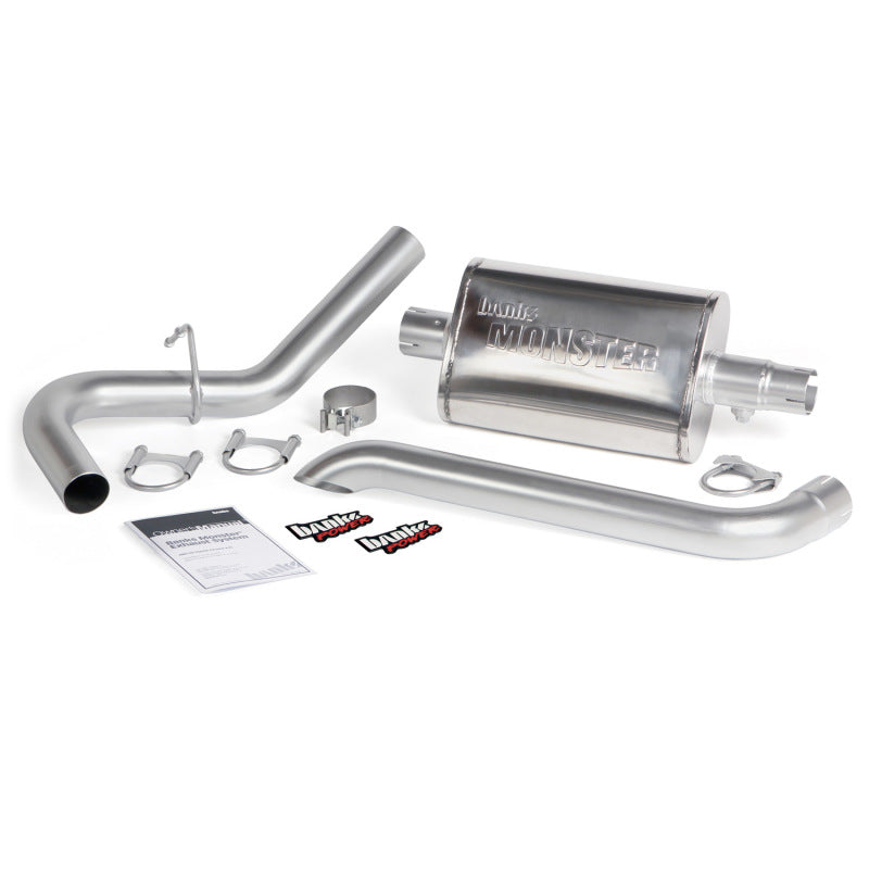 Banks Power 87-01 Jeep 4.0L Cherokee Monster Exhaust System - Blais Performance Parts