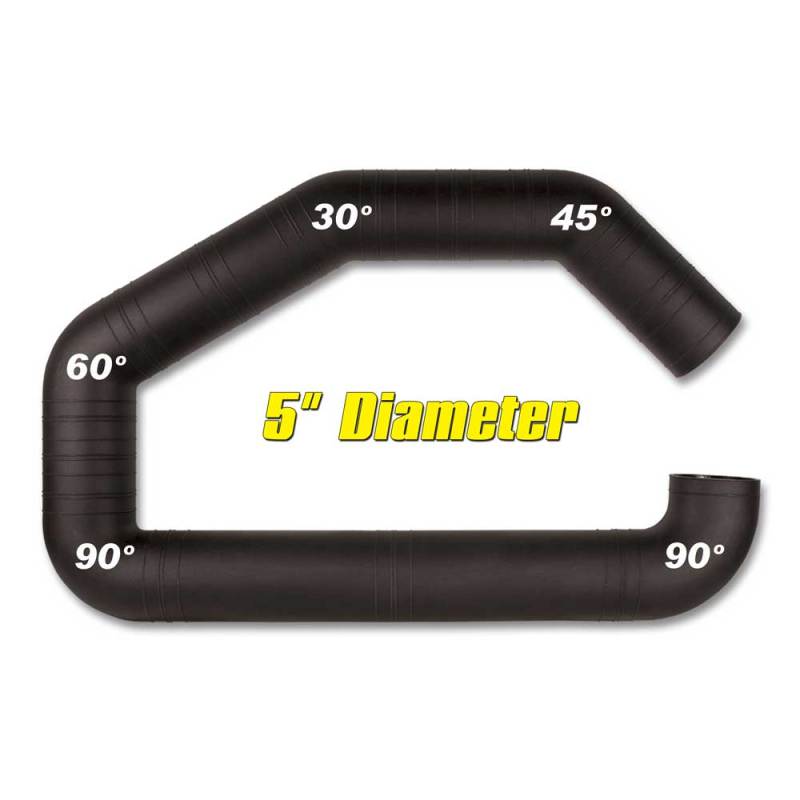 Airaid U-Build-It - 5in Intake Tube - Blais Performance Parts