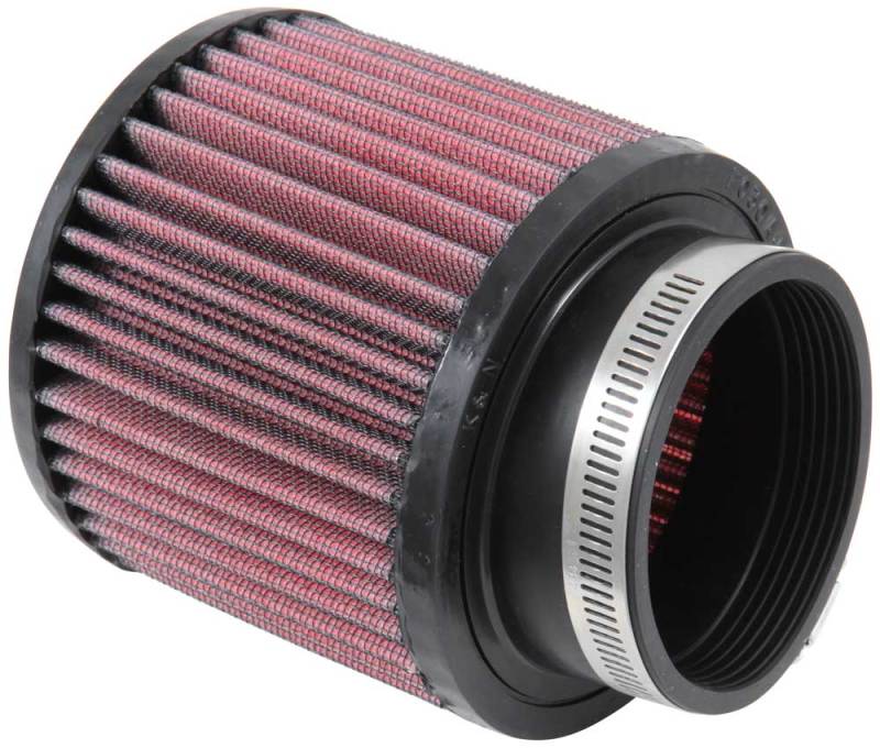 K&N Universal Rubber Filter 3 inch 5 Degree FLG 4 1/2 inch OD 4 inch Height - Blais Performance Parts