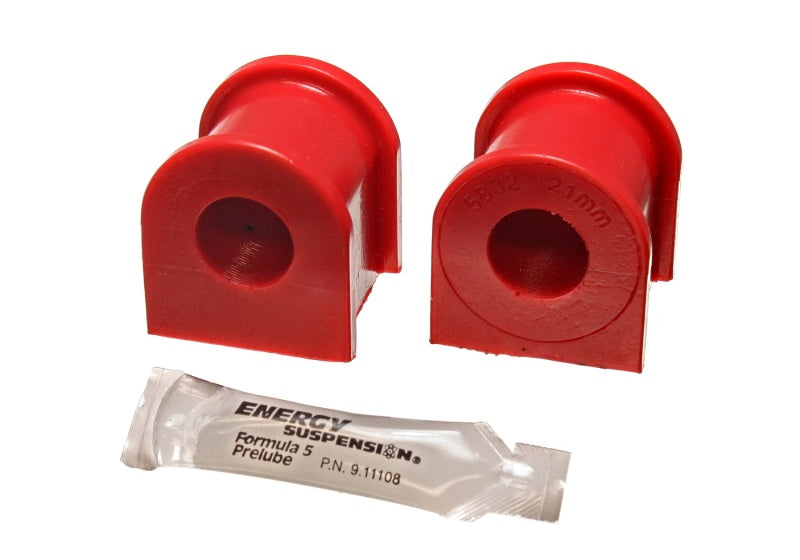 Energy Suspension 05-07 Scion tC Red 21mm Front Sway Bar Bushing Set - Blais Performance Parts