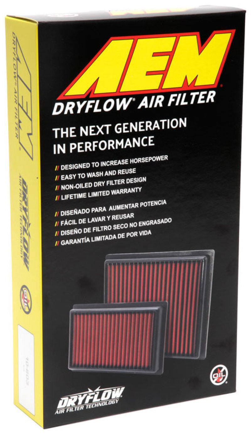 AEM 12-20 Toyota 86/GT86 2.0L DryFlow Air Filter - Blais Performance Parts