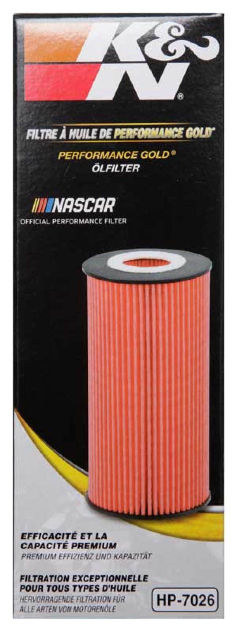 K&N Performance Oil Filter for 14-17 Dodge Durango 3.6L / 14-17 Jeep Grand Cherokee 3.6L - Blais Performance Parts