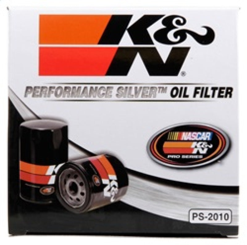 K&N Oil Filter for Ford/Lincoln/Mercury/Mazda/Chrysler/Dodge/Jeep/Cadillac/Ram 3.656in OD x 4in H - Blais Performance Parts