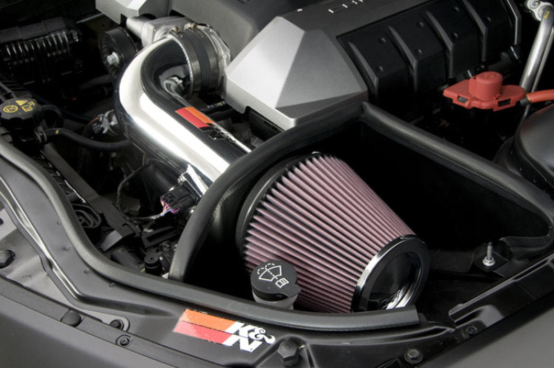 K&N 10 Camaro 6.2L V8 Polished Typhoon Short Ram Intake - Blais Performance Parts