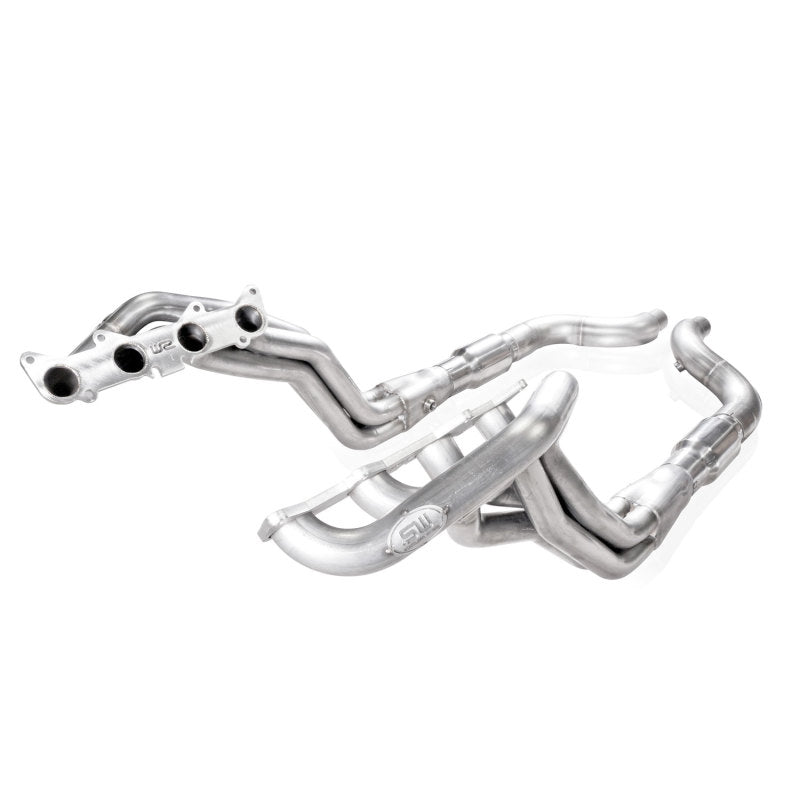 Stainless Works 2015-16 Mustang GT Headers 1-7/8in Primaries 3in High-Flow Cats Factory Connection - Blais Performance Parts