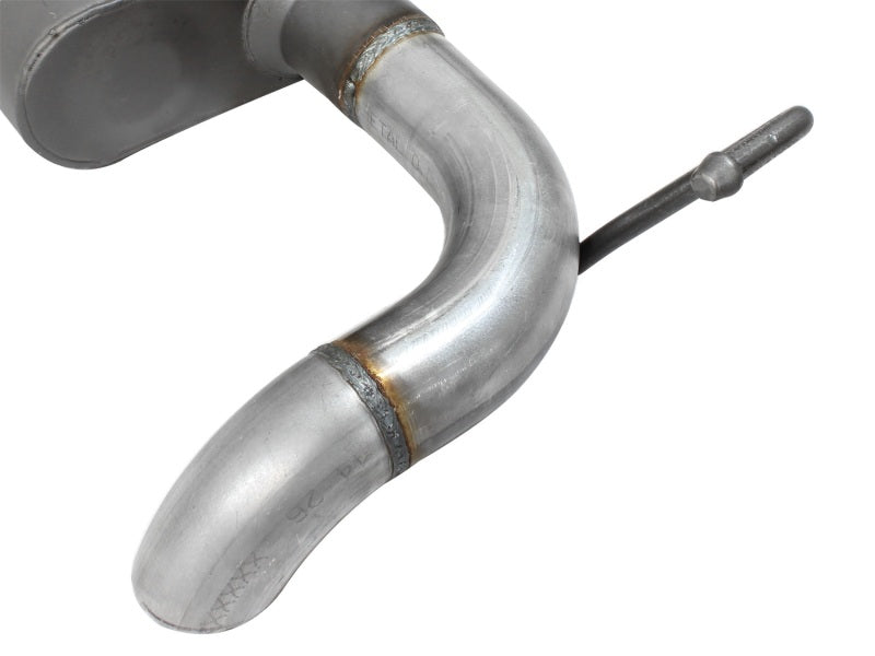 aFe Scorpion Exhaust System Axle Back Aluminized Hi-Tuck 07-17 Jeep Wrangler JK V6 3.6/3.8L - Blais Performance Parts