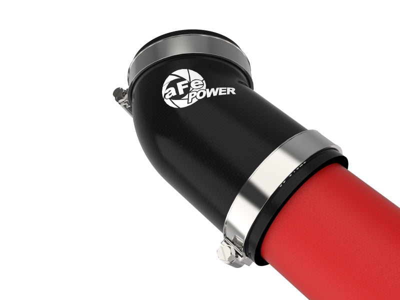 aFe 20-23 Ford Explorer ST V6 3.0L (tt) BladeRunner 2-3/4in Aluminum Cold Charge Pipe - Red - Blais Performance Parts