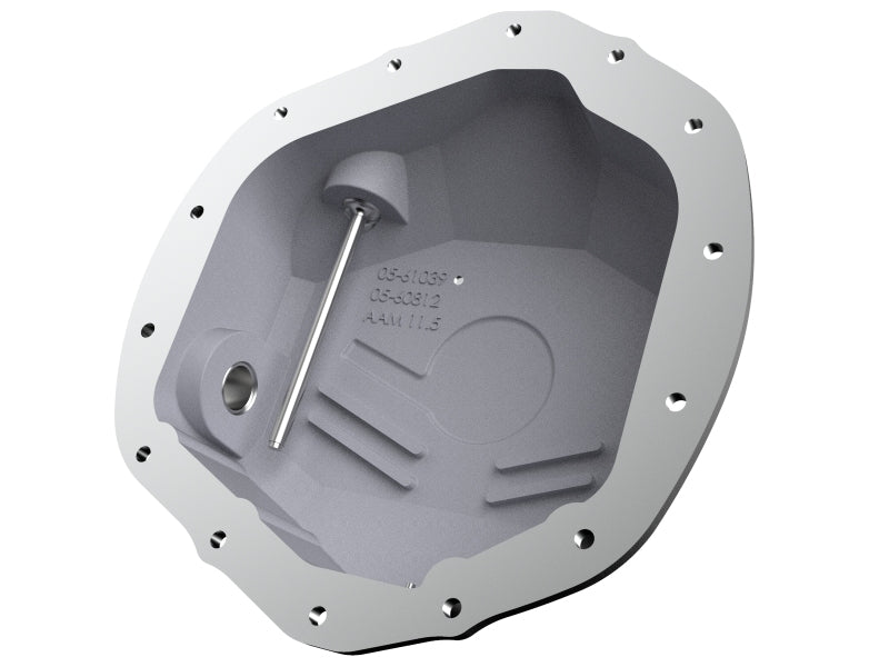 aFe Street Series Rear Differential Cover Black w/ Machined Fins 19-20 Ram 2500/3500 - Blais Performance Parts