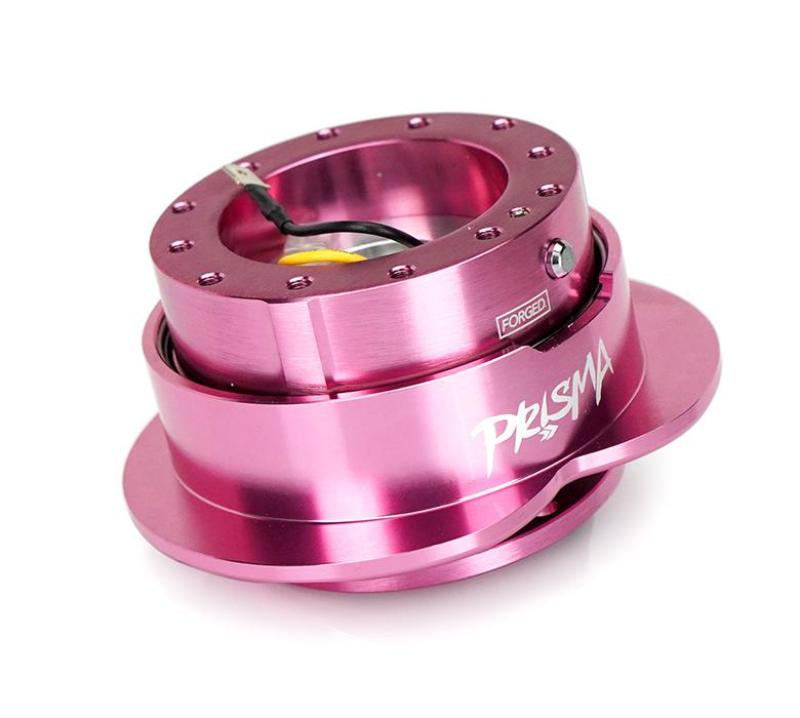 NRG Heart Quick Release Kit Gen 143 - Pink Body / Pink Heart Ring - Blais Performance Parts