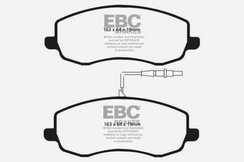 EBC AP Racing Caliper CP7040 Yellowstuff Brake Pads - Blais Performance Parts