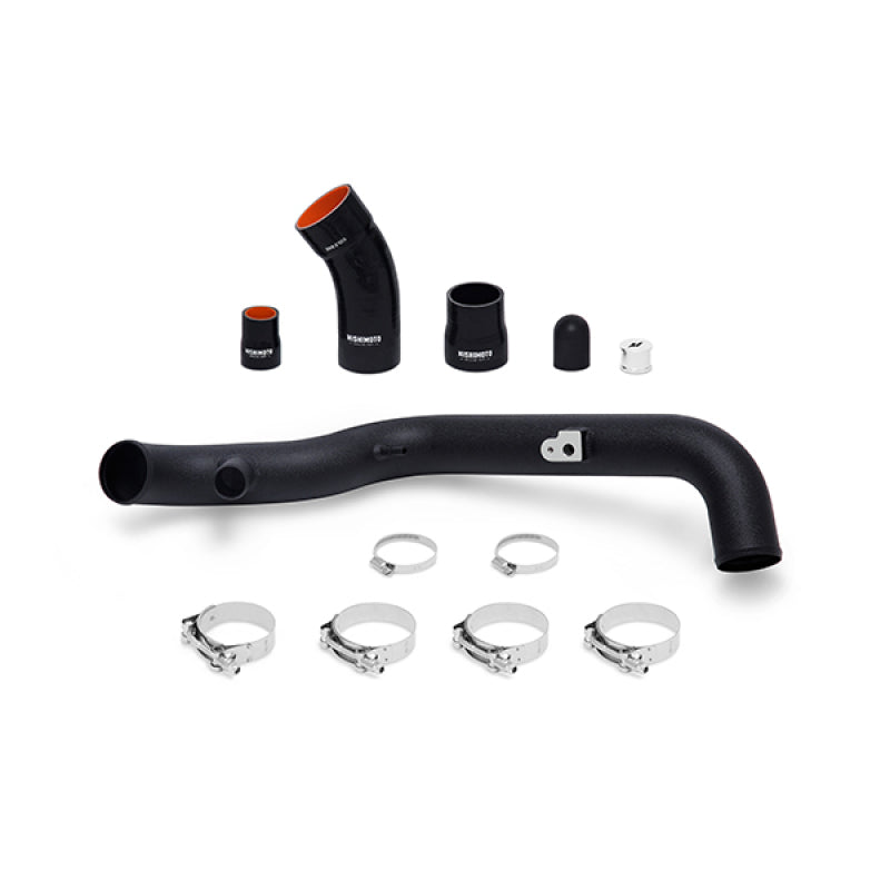 Mishimoto 2014+ Ford Fiesta ST Cold-Side Intercooler Pipe Kit - Wrinkle Black - Blais Performance Parts