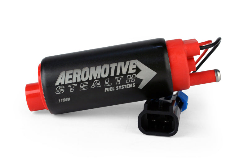 Aeromotive 340 Series Stealth In-Tank E85 Fuel Pump - Center Inlet - Offset (GM applications) - Blais Performance Parts