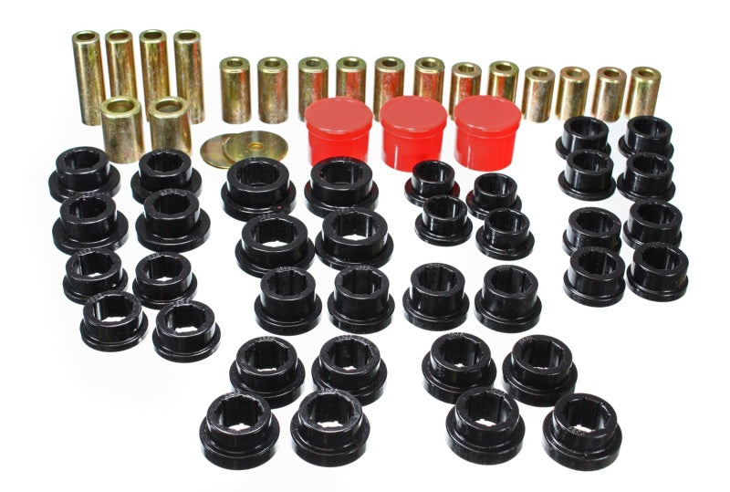 Energy Suspension 02-09 350Z / 03-07 Infiniti G35 Coupe Black Rear Control Arm Bushing Set - Blais Performance Parts