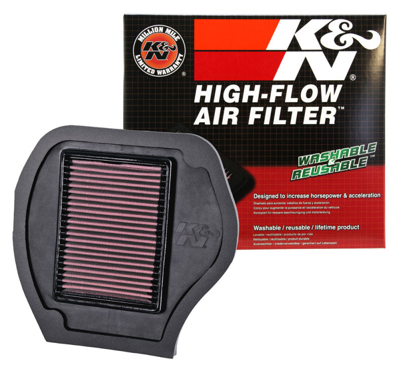 K&N 07-09 Yamaha YFM700F Grizzly FI Auto 4x4 Replacement Air Filter - Blais Performance Parts