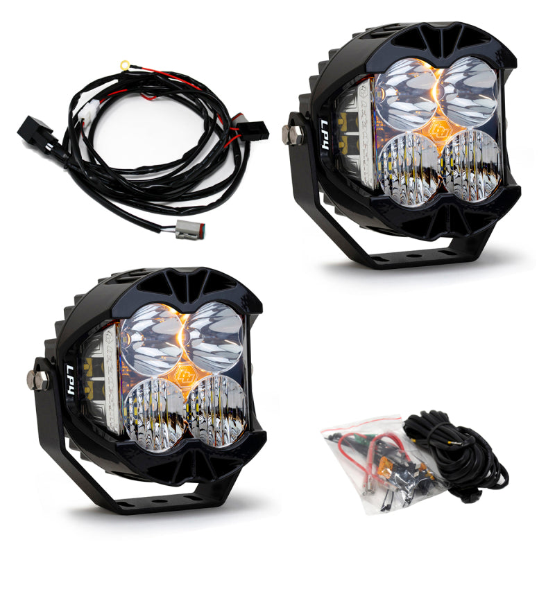 Baja Designs LP4 Pro Driving/Combo LED - Clear (Pair) - Blais Performance Parts