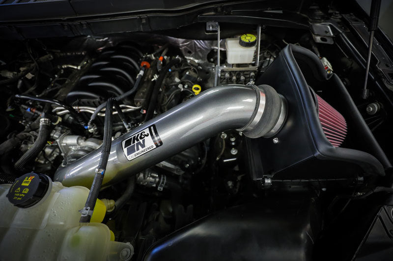 K&N 2021+ Ford F-150 V8-5.0L F/I High Flow Performance Intake Kit - Blais Performance Parts