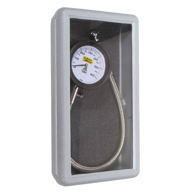 Autometer NASCAR Performance 60PSI Lo-Pressure Tire Pressure Gauge - Blais Performance Parts