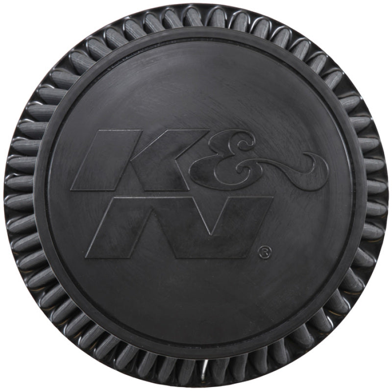 K&N Universal Rubber Filter-Round Tapered 6in Flange ID x 9in Base OD x 6.625in Top OD x 7.5in H - Blais Performance Parts