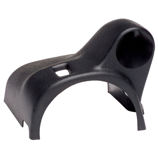 Autometer 94-04 Mustang Black Single Steering Column 2 1/6inch Gauge Pod - Blais Performance Parts