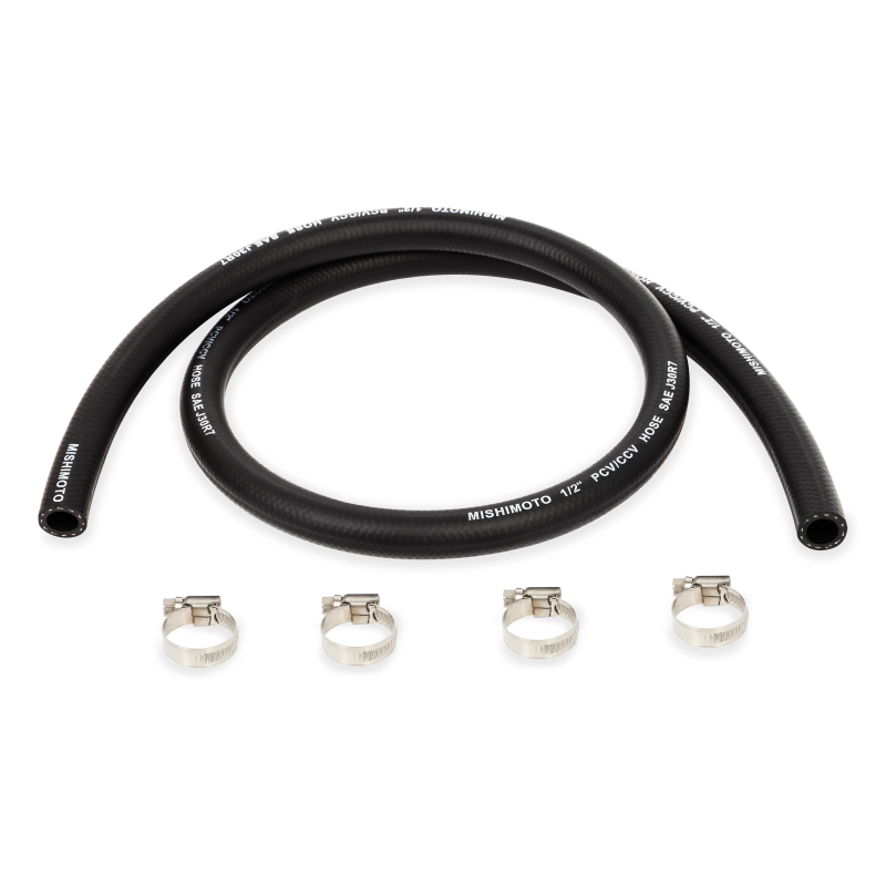 Mishimoto Universal Catch Can Hoses 0.5in x 4ft - Blais Performance Parts