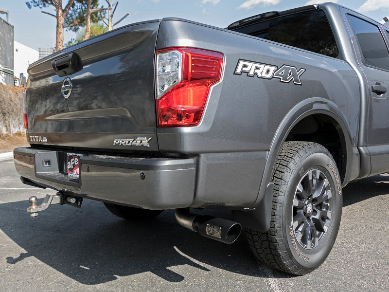 aFe MACHForce XP 2.5in Cat-Back Exhaust System w/ Black Tip Nissan Frontier 17-19 V8-5.6L - Blais Performance Parts