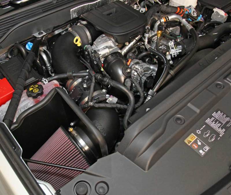 K&N 15 GMC Sierra 2500/3500HD 6.6L V8 Aircharger Performance Intake - Blais Performance Parts