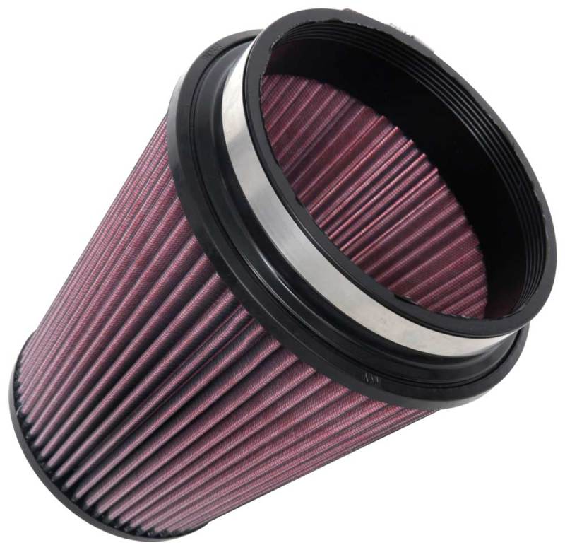 K&N Universal Tapered Filter 6in Flange ID x 7.5in Base OD x 5in Top OD x 8in Height - Blais Performance Parts