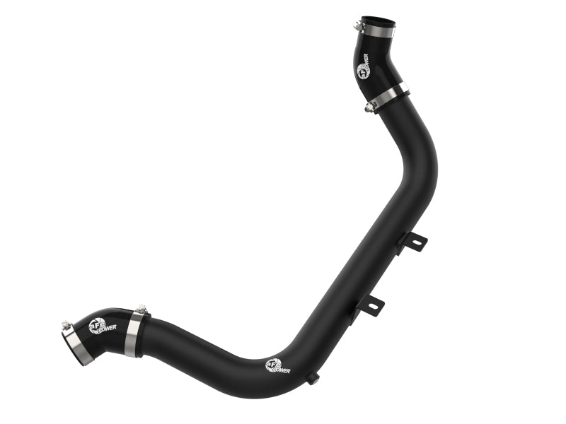 aFe BladeRunner 2-1/4 IN Aluminum Hot Charge Pipe Black 17-20 Hyundai Elantra GT L4-1.6L (t) - Blais Performance Parts