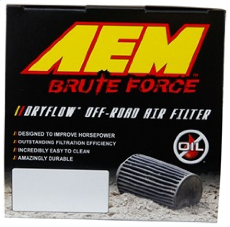 AEM 2.75 inch x 5 inch DryFlow Air Filter - Blais Performance Parts