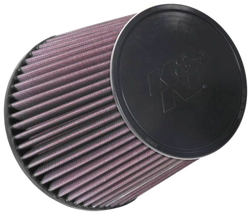 K&N Universal Clamp-On Air Filter 5in FLG / 6-1/2in B / 5in T / 6-1/2in H - Blais Performance Parts