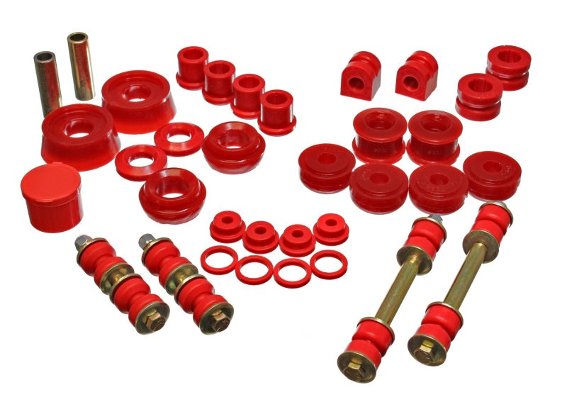 Energy Suspension 03-05 Dodge SRT-4 FWD Red Hyper-flex Master Bushing Set - Blais Performance Parts