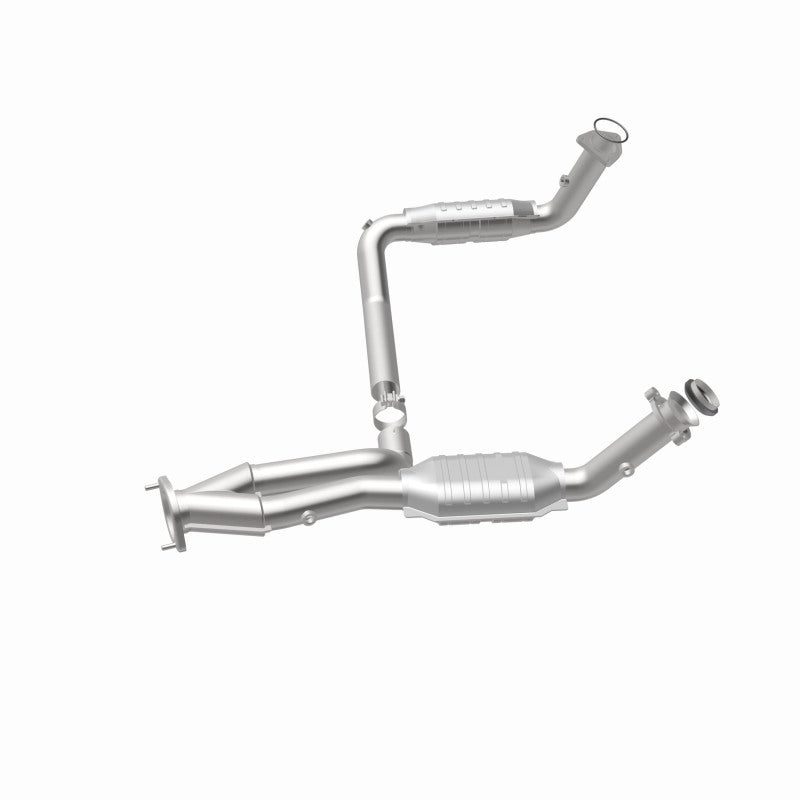 MagnaFlow Conv DF 02-06 Cadillac Escalade / 02-06 Chevy Avalanche 5.3L Dual Conv Y-Pipe Assembly 2WD - Blais Performance Parts