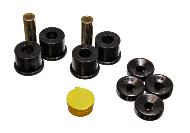 Energy Suspension 99-00 Honda Civic Si Black Front Shock Bushing Set - Blais Performance Parts