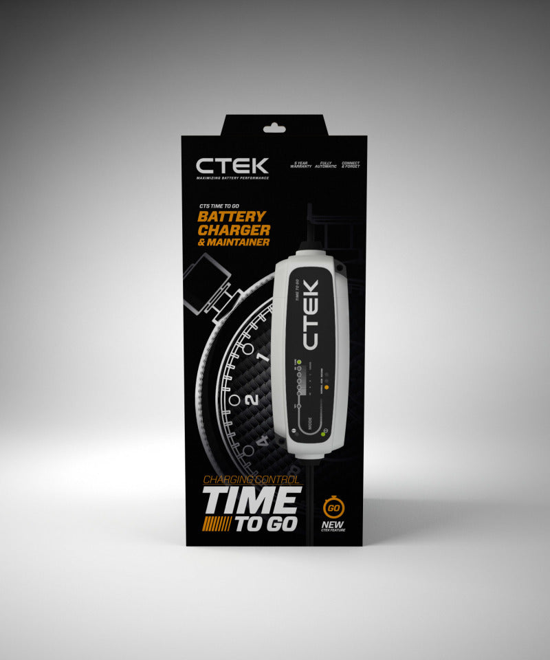 CTEK Battery Charger - CT5 Time To Go - 4.3A - Blais Performance Parts