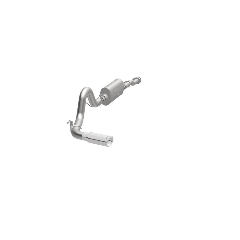 MagnaFlow Cat-Back 2016 Toyota Tacoma 3.5L V6 SS 3in Single Pass Side Exit Rear 4in Tip - Blais Performance Parts