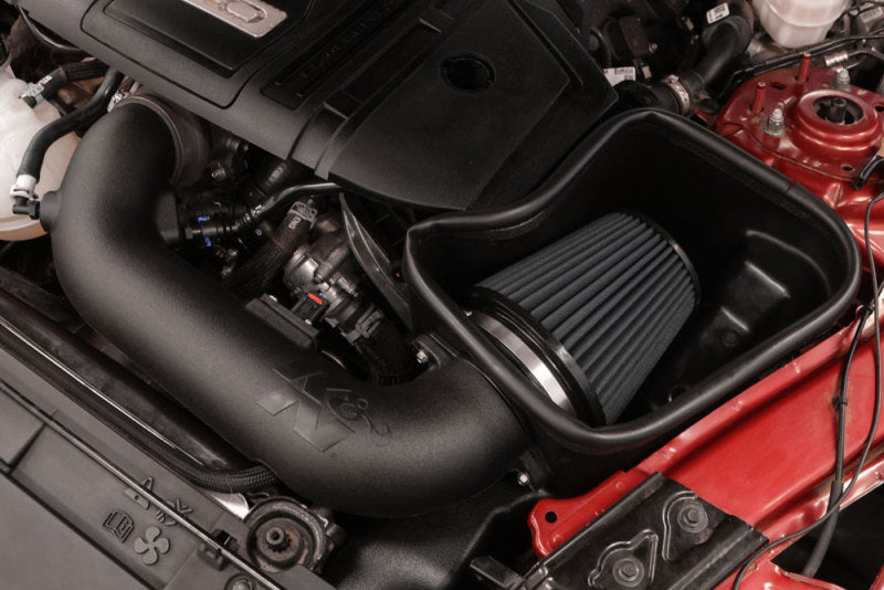 K&N 18-23 Ford Mustang GT 5.0L V8 F/I Dryflow Performance Air Intake System - Blais Performance Parts