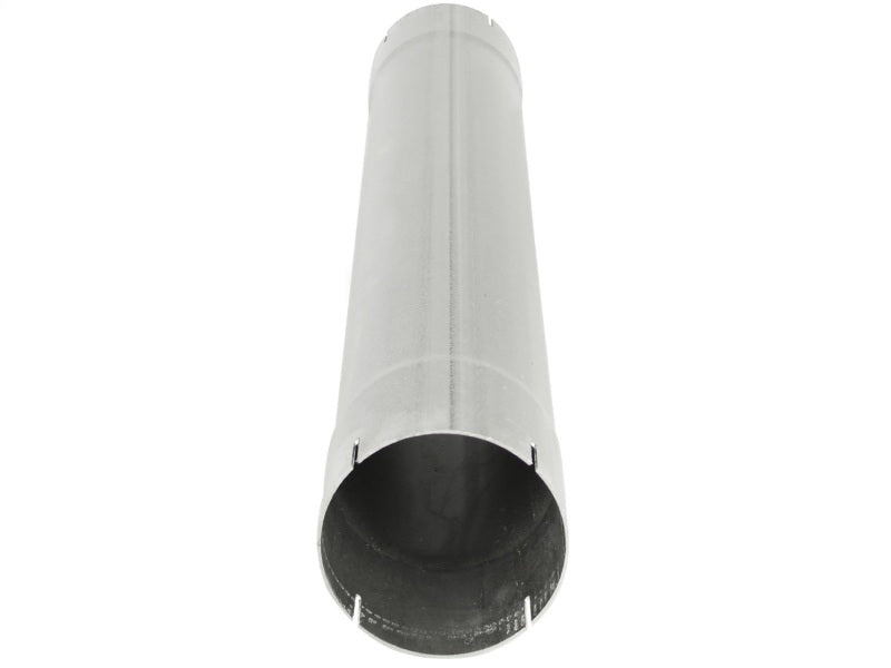 aFe MACHForce XP Exhausts Muffler Delete Aluminized 4 ID In/Out 8 Dia - Blais Performance Parts