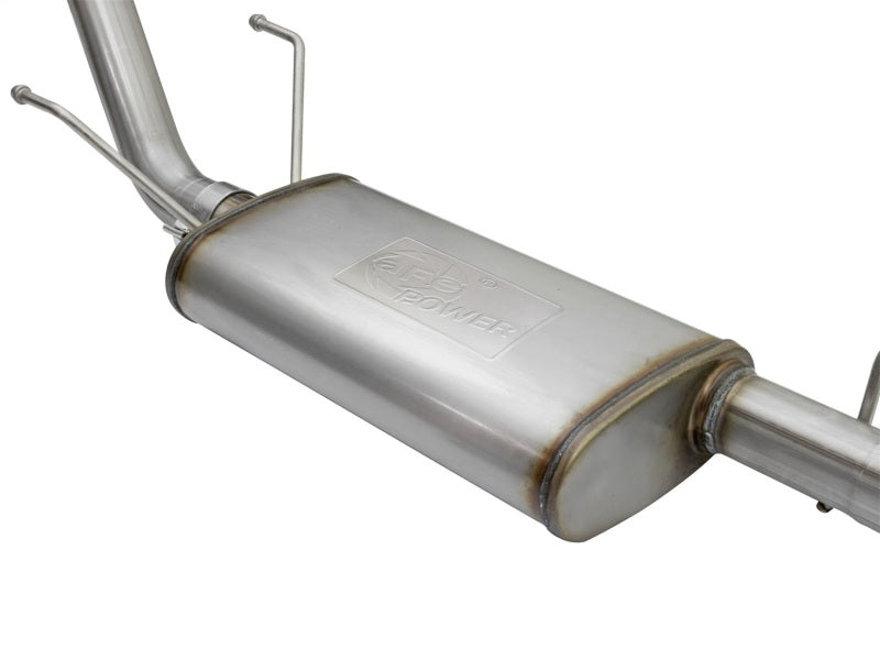 aFe MACH Force XP Cat-Back Stainless Steel Exhaust Syst w/Polished Tip Toyota Tacoma 05-12 L4-2.7L - Blais Performance Parts