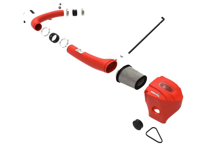 aFe Momentum GT Dry S Stage-2 Intake System 11-15 Dodge Challenger/Charger V6-3.6L (Red) - Blais Performance Parts