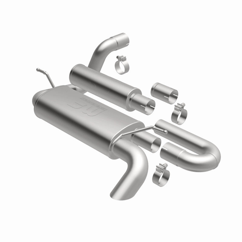 MagnaFlow 18-23 Jeep Wrangler JL 2.0L/3.6L Overland Series Axle-Back Exhaust - Blais Performance Parts