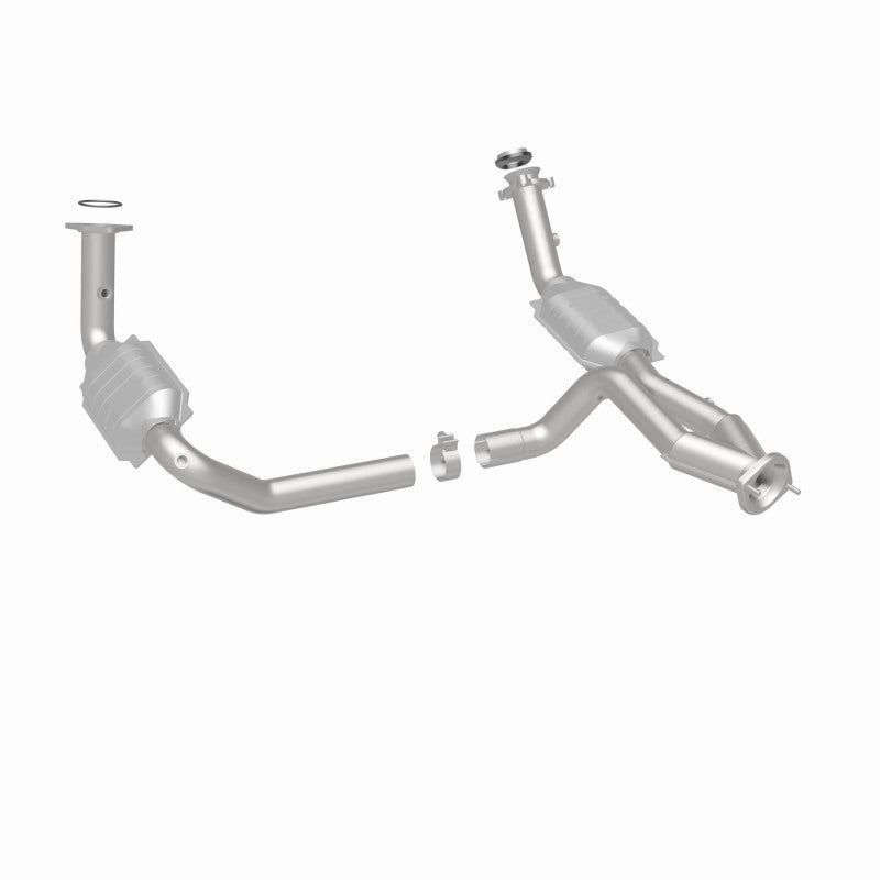 MagnaFlow Conv DF 02-06 Cadillac Escalade / 02-06 Chevy Avalanche 5.3L Dual Conv Y-Pipe Assembly 2WD - Blais Performance Parts