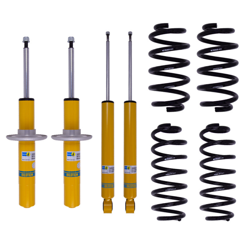 Bilstein B12 2009 Audi A4 Quattro Base Front and Rear Suspension Kit - Blais Performance Parts