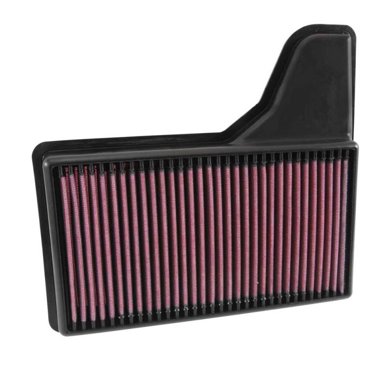 K&N Replacement Panel Air Filter for 2015 Ford Mustang 2.3L L4/3.7L V6/5.0L V8 - Blais Performance Parts