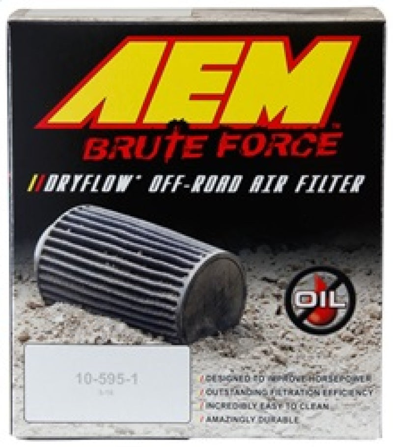 AEM 2.75 inch x 5 inch DryFlow Air Filter - Blais Performance Parts